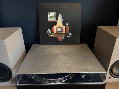 Field Music Open Here UK 2018 Ltd Edition Blue Vinyl LP NM/NM