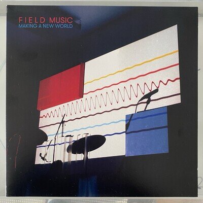 Making a New World by Field Music (Red Vinyl Record, 2020)