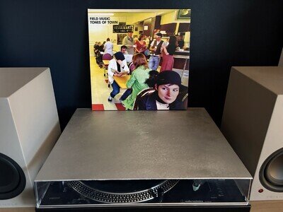 Field Music Tones Of Town UK 2017 Ltd Edition Reissue Yellow Vinyl LP NM/NM