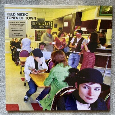 FIELD MUSIC TONES OF TOWN YELLOW RSD RECORD STORE DAY VINYL LP SEALED GATEFOLD