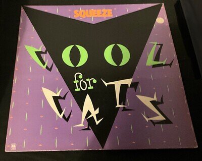Squeeze - Cool For Cats - LP - Embossed Sleeve - 1979 - A&M Records -AMLH68503