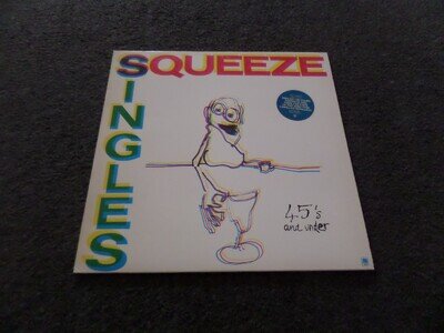 12 INCH VINYL ALBUM - SQUEEZE - SINGLES 45s AND UNDER