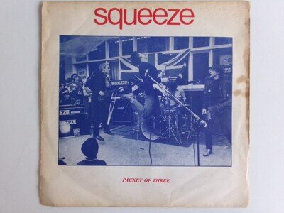 SQUEEZE PACKET OF THREE EP DEPTFORD FUN CITY DFC 01 NEW WAVE ROCK N ROLL