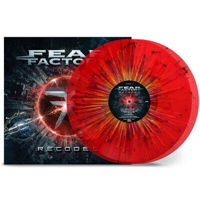 Fear Factory : Recoded - Extra tracks (Red Rainbow Vinyl) New Bent Corner