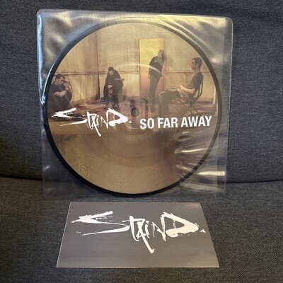 STAIND 7" SO FAR AWAY PICTURE DISC 2003 Elektra – E7464 UK LIMITED