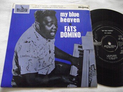FATS DOMINO ~ MY BLUE HEAVEN ** 60's UK LIBERTY 7" EP