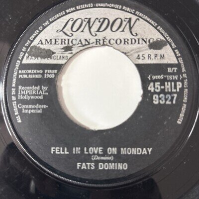Fats Domino, My Girl Josephone, When I’m Walking, Fell In Love On Monday G+