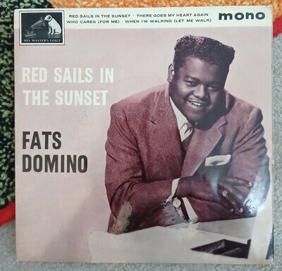 Fat Domino: Red Sails In The Sunset 45rpm EP His Master's Voice 7EG 8862