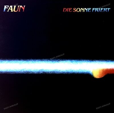 Faun - Die Sonne Friert LP 1986 (VG+/VG+) '