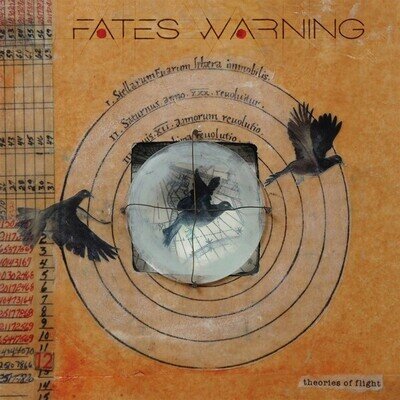 FATES WARNING THEORIES OF FLIGHT (TRANSPARENT RED VINYL) VINYL DOUBLE ALBUM