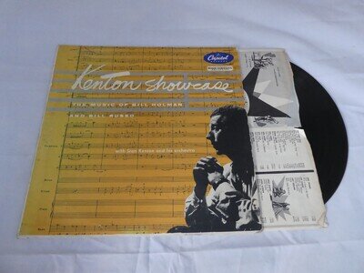 STAN KENTON SHOWCASE, CAPITOL T-598, HI-FI LP 12IN, BILL HOLMAN, BILL RUSSO, USA