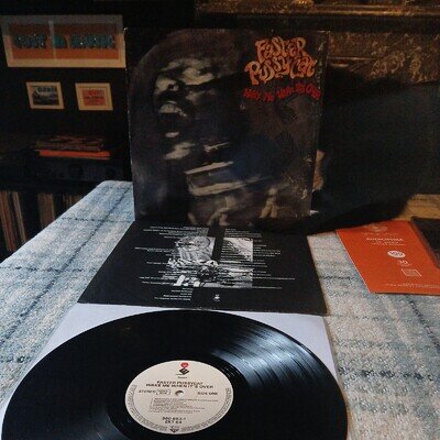 FASTER PUSSYCAT Wake Me When It’s Over 1989 ELEKTRA E1-60883 VINYL LP RECORD EX