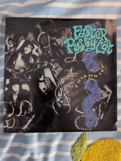 Faster Pussycat - Poison Ivy 7 Inch Vinyl Single Record Picture Sleeve UK