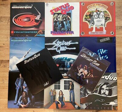 Status Quo x 11 Job lot Ex++/Ex++ Hello, Dog of Two Head, Just Supposin'