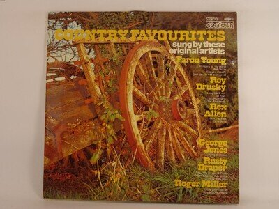 FARON YOUNG / ROY DRUSKY COUNTRY FAVOURITES (379) 10 Track LP including Picture