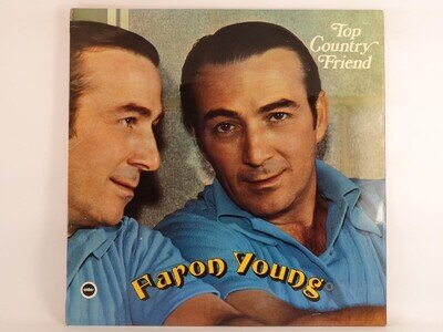 FARON YOUNG TOP COUNTRY FRIEND (328) 10 Track LP including Picture Sleeve EMBER