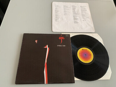 STEELY DAN...AJA... RARE UK FIRST ISSUE ALBUM + INNER..ABC..ABCL 5225