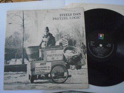 STEELY DAN - PRETZEL LOGIC UK VINYL LP 1974 A2 B1 VG/F