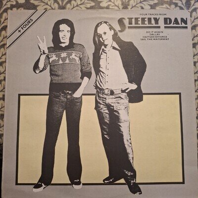 STEELY DAN "FOUR TRACKS FROM STEELY DAN" EP 12" VINYL SINGLE 1977 VG+