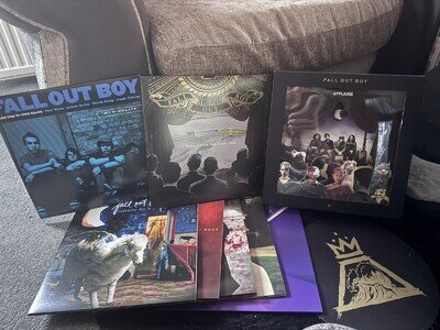 FALL OUT BOY - The Complete Studio Album Collection LP…. VINYL BOX SET BRAND NEW