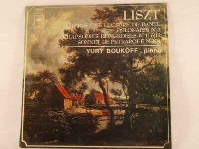 YURI BOUKOFF APRES UNE LECTURE DE DANTE FANTASIA QUASI SONATA (438) LP CBS