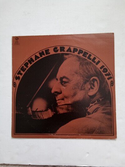 Stephane Grappelli - 1971 ( First pressing in textured sleeve).