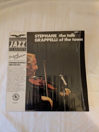STEPHANE GRAPPELLI The Talk of The Town Black Lion BLP 30165 Gypsy Jazz Violin