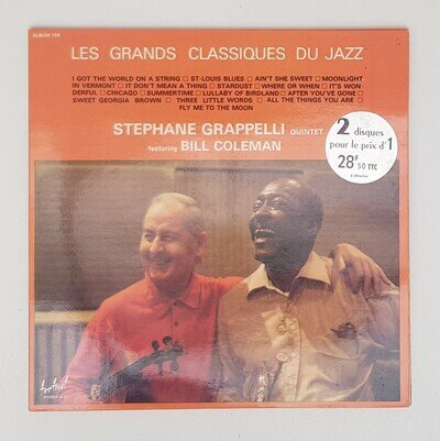 Stéphane Grappelli Quintet - Les Grands Classiques Du Jazz, 2x 12" LP, Vinyl