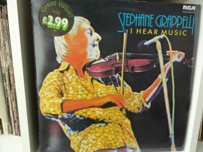 Stéphane Grappelli - I Hear Music (LP, Album, RE) (Near Mint (NM or M-)) - 2791