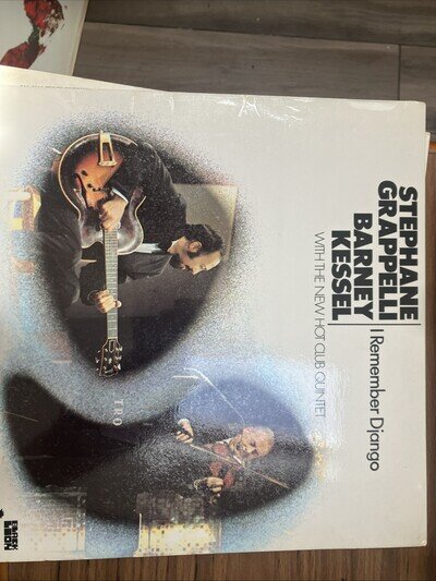 STEPHANE GRAPPELLI/BARNEY KESSEL-I REMEMBER DJANGO-UK ISSUE LP ON POLYDOR-1971