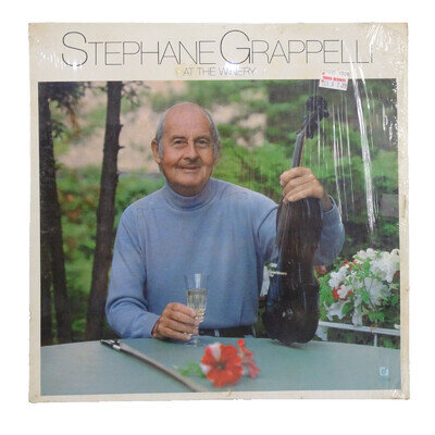LP Jazz Stephane Grappelli - At The Winery (9 Song) CONCORD JAZZ USA EX/EX