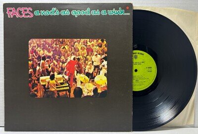 LP Faces A Nod’s As Good As A Wink WB K 56006 UK 1971 Vinyl VG+ A1/B1 Matrix