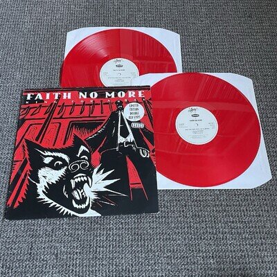 Faith No More – King For A Day Fool Lifetime Vinyl Record 1ST UK Press RED 1995