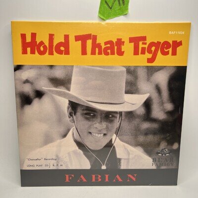 Rare Rock 'n Roll 10" LP- Fabian- Hold That Tiger- Bear Family #BAF11034- SEALED