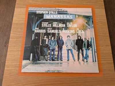 Stephen Stills - Manassas | 2xLP 1972 UK Vinyl Record Album Near Mint Condition
