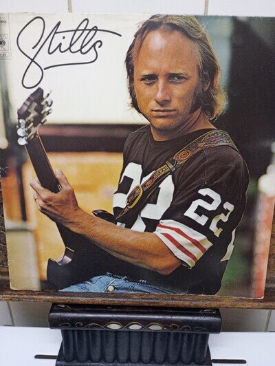 Stephen Stills Vinyl LP. Stills. CSN+Y Etc. 1975 CBS With lnner Lyric Sleeve.