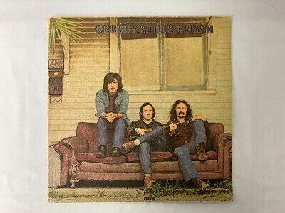 Crosby Stills & Nash - Self Titled lp Vinyl - Atlantic 588189 VG/VG