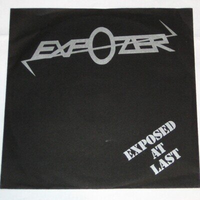 EXPOZER Exposed At Last EP 1980 7" UK 45 NWOBHM Rock Japan 80