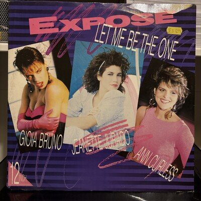 Expose - Let Me Be The One - 12” Vinyl Single - RIST 45 - 1987 - EX/VG+