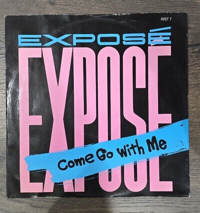 Expose - Come Go With Me - Used Vinyl Record 12 - U1142z Near Mint Condition