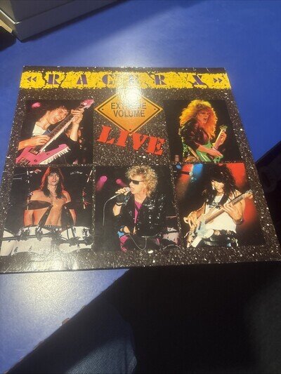 Racer x Extreme Volume Live 1988 Heavy Rock , Roadrunner, VG+