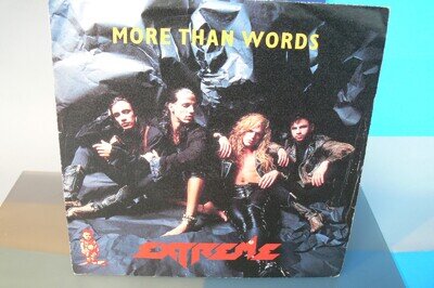 extreme more than words 7" vinyl single record