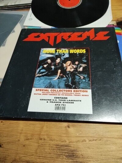 Extreme - More than Words - Vinyl 12" Single 4 Track EP A 1U 1.1