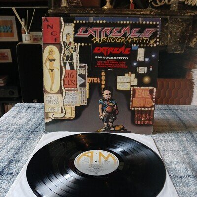 Extreme - Extreme II: Pornograffitti (VINYL) Orig 1990 Vinyl EX. Play tested.