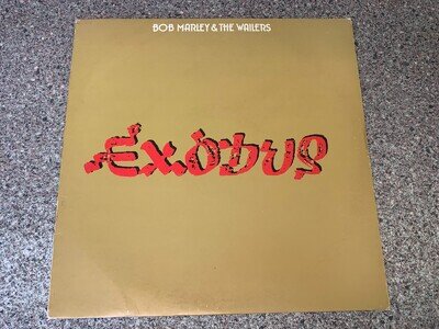 Bob Marley Exodus + Inner Embossed Sleeve Rare Original UK LP
