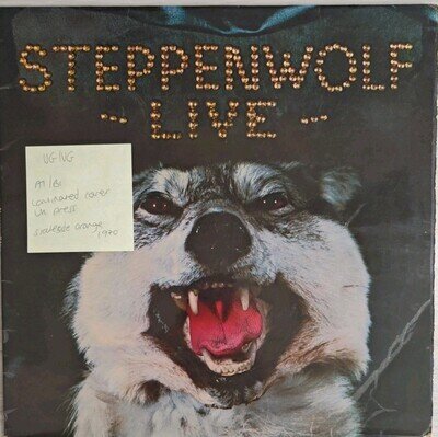 Steppenwolf Live Vinyl Record VG/VG SSL 5029 1970