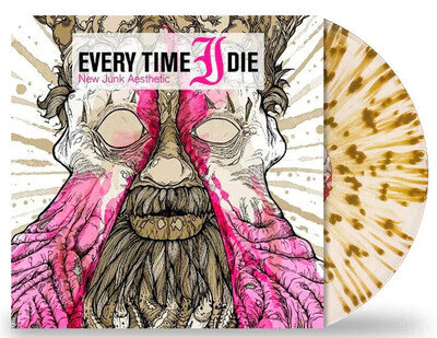Every TIme I Die - New Junk Aesthetic Milky Clear & Gold Splatter Vinyl Of 500