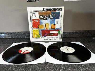 LP VINYL STEREOPHONICS ALBUM WORD GETS AROUND VVR1000431 UK 1ST PRESS EX /EX+