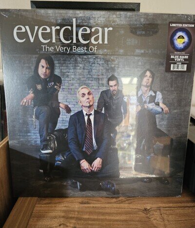 Everclear The Very Best of Everclear (Vinyl) 12" Album Blue Haze Marbled Vinyl