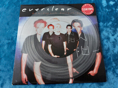 Everclear – Heartspark Dollarsign 7" Single Clear Vinyl EX/EX 1996